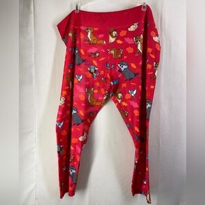 "Disney Parks Forest Friends Woodland Critters Meeko 3X Leggings"